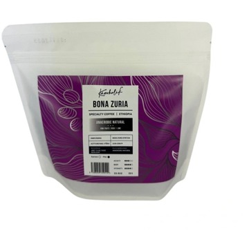 

KÁVOHOLIK Etiópia, Bona Zuria, zrnková, 200g