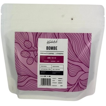 

KÁVOHOLIK Etiópia, Sidamo Bensa Bombe, zrnková, 200g