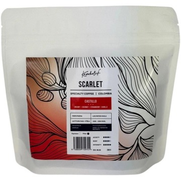 

KÁVOHOLIK Kolumbia, Scarlet, red fruit, červené ovocie, zrnková, 200g