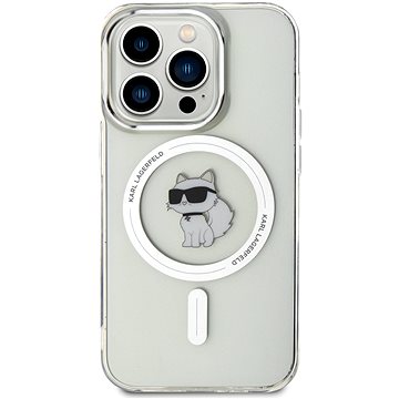 

Karl Lagerfeld IML Choupette MagSafe Zadní Kryt pro iPhone 15 Pro Transparent