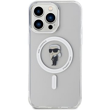 

Karl Lagerfeld IML Ikonik MagSafe Zadní Kryt pro iPhone 15 Pro Max Transparent