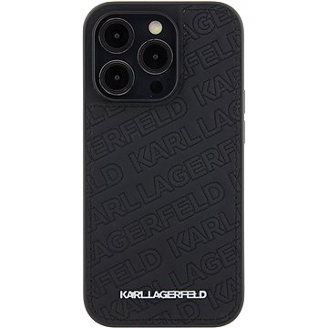 

Karl Lagerfeld PU Quilted Pattern Zadní Kryt pro iPhone 15 Pro Max Black