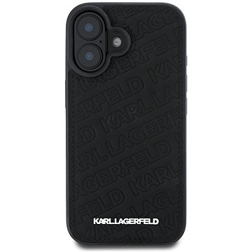 

Karl Lagerfeld PU Quilted Pattern Zadní Kryt pro iPhone 16 Black