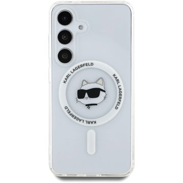 

Karl Lagerfeld IML Choupette Head MagSafe Zadní Kryt pro Samsung Galaxy S25 Transparent