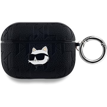 

Karl Lagerfeld PU Embossed Choupette Head Pouzdro pro AirPods Pro Black