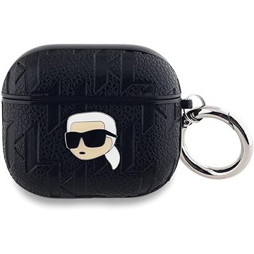 

Karl Lagerfeld PU Embossed Karl Head Pouzdro pro AirPods 3 Black