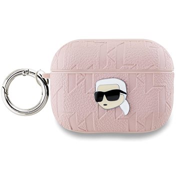 

Karl Lagerfeld PU Embossed Karl Head Pouzdro pro AirPods Pro 2 Pink