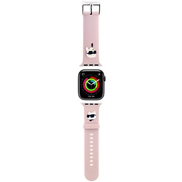 

Karl Lagerfeld Karl and Choupette Head NFT pro Apple Watch 38/40/41 Pink