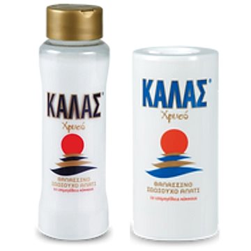 

KALAS mořská sůl GOLDEN Jemná 500 g + Jemná 250 g
