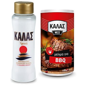

KALAS mořská sůl GOLDEN Jemná 500 g + směs na BARBEQUE 150 g