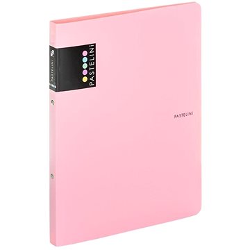 

Karton P+P Pořadač PP A4 2kroužek PASTELINI růžová