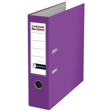 

CAESAR OFFICE Imperator rado A4 80 mm PP fialový