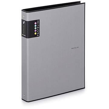 

KARTON P+P PASTELINI A4 lamino R25 4kroužek, šedý