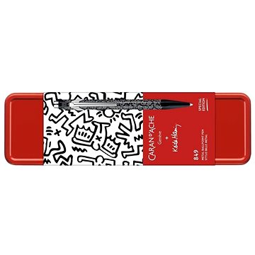 CARAN D'ACHE Keith Haring 849, černé, M