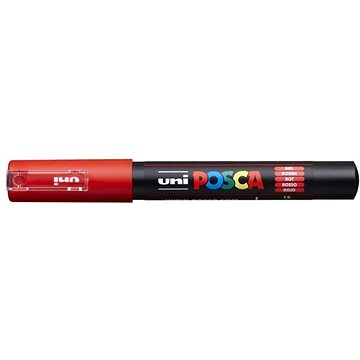 

UNI PAINT Posca PC-1M, červený, 0,7–1 mm