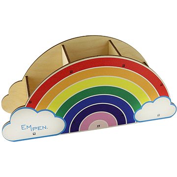 MPM Quality Rainbow - Dětský dřevěný stojánek