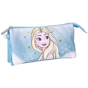Alum Penál tříkomorový Frozen