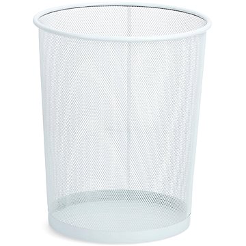 ZELLER Koš na papír drátěný 29,5 × 35 cm bílý