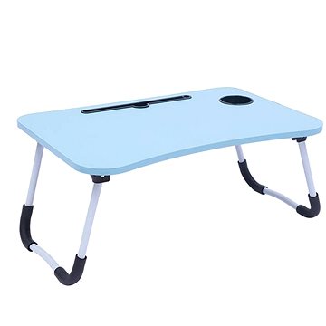 

MDS Skládací stolek pod notebook 60 × 27 × 40 cm, modrý