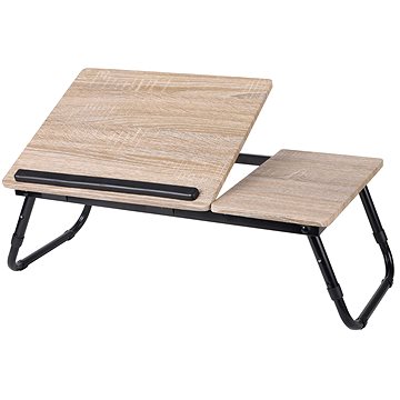 

DOCHTMANN Stolek pod notebook moderní 58 × 38 × 21 cm, dřevo s kovem
