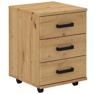 

Nejlevnější nábytek Kontejner AGEPSTA 3S, dub artisan