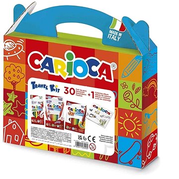 

Carioca cestovní sada uměleckých potřeb 30 ks