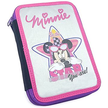

DISNEY Dvoupatrový školní penál Minnie Star vybavený