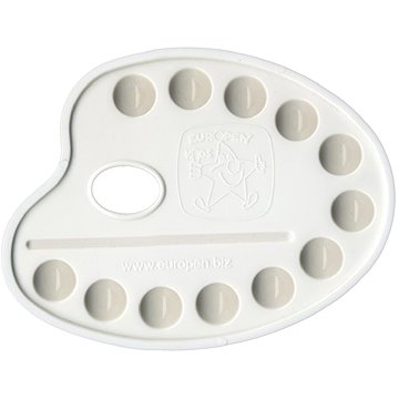 EUROPEN plastová, bílá, na 12 barev