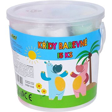 Wiky Chodníkové, barevné, 15 ks