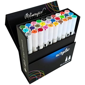 Artmagico Duojoy akrylové, se dvěma hroty, 30 barev
