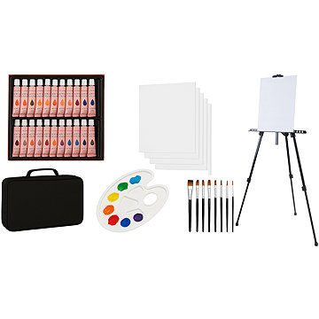 MAALEO 26800 sada kreativních malířských potřeb XXL, 41 dílů