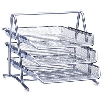 ZELLER Drátěný, A4, stříbrný