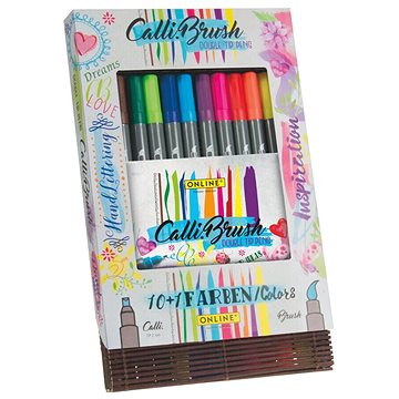 

Online Calli.Brush kaligrafické fixy 11 ks
