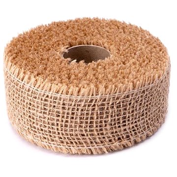 DuraHome Jutová stuha 5 cm / 10 m, vyztužená