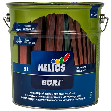

KANSAI HELIOS Bori tenkovrstvá 5 l, barva 7 Mahagon