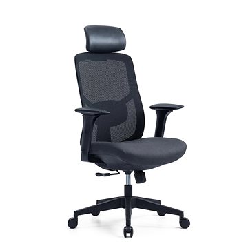 

"OFFICE MORE Kancelářská židle PYLON antracit s podhlavníkem"