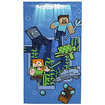 

Kaptan Dětská osuška Minecraft Život pod hladinou