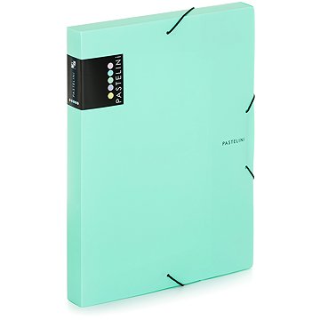 

KARTON P+P Pastelini krabice PP s gumou A4 zelená