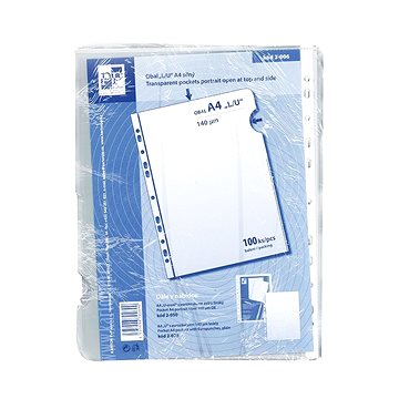 

Karton P+P Prospektový obal A4 -'L/U PP - eurozávěs, hladký, 140 µm, 100 ks