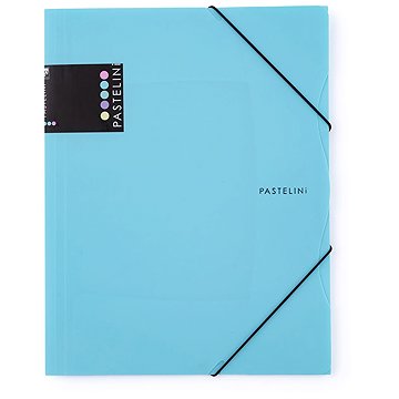

KARTON P+P Pastelini sloha s gumou A4 PP modrá