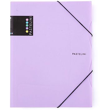 

KARTON P+P Pastelini sloha s gumou A4 PP fialová