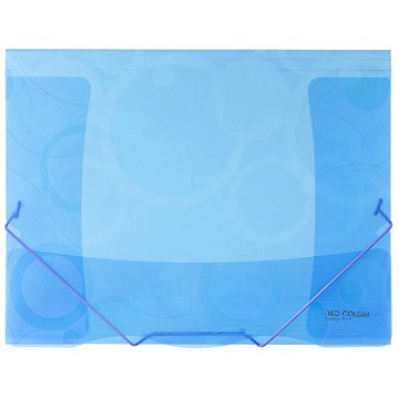

Karton P+P Odkládací mapa 3klopy s gumou PP Neo Colori modrá