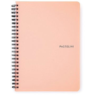 

KARTON P+P Pastelini Twin wire A5 PP meruňkový