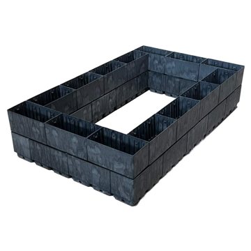 

Kasko Flexi Element vyvýšený záhon, 75 × 125 × 27 cm