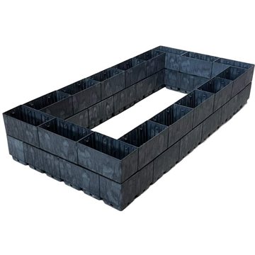 

Kasko Flexi Element vyvýšený záhon, 75 × 150 × 27 cm