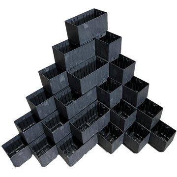 

KASKO Vyvýšený záhon pyramida FLEXI ELEMENT, 88 x 75 x 76 cm