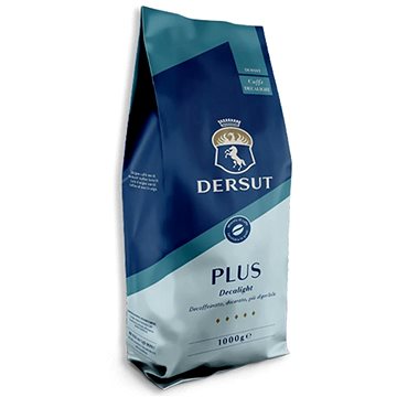 

Dersut Zrnková káva Plus Decalight bezkofeinová pro lehčí trávení 1 kg