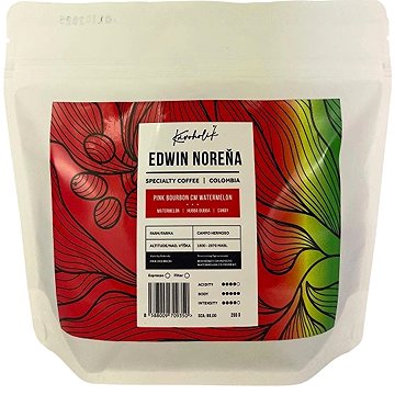 

KÁVOHOLIK Kolumbia, Edwin Norena, červený melón, zrnková, 200g