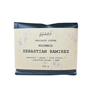 

KÁVOHOLIK Kolumbia Sebastian Ramirez Yellow fruits, 200 g, Caturra