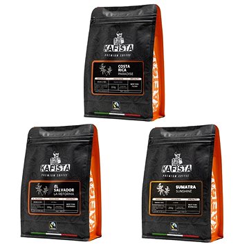 

Kafista výběrová káva, balíček 3 × 250 g